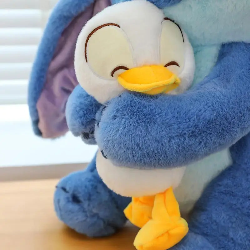 New Donald Duck Cuddle Stitch Doll Cute Stitch Doll Valentine Gift Plush Toy Room Decorated Cute Ornament Children'S Gift